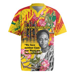Personalized Ghana Kwame Nkrumah Memorial Day Rugby Jersey Mausoleum Impala Lily - African Pride