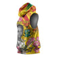 Personalized Ghana Kwame Nkrumah Memorial Day Sleeveless Hoodie Mausoleum Impala Lily - African Pride