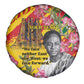Personalized Ghana Kwame Nkrumah Memorial Day Spare Tire Cover Mausoleum Impala Lily - African Pride