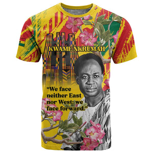 Personalized Ghana Kwame Nkrumah Memorial Day T shirt Mausoleum Impala Lily - African Pride