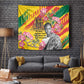 Personalized Ghana Kwame Nkrumah Memorial Day Tapestry Mausoleum Impala Lily - African Pride