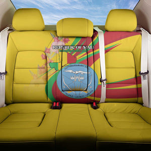 Afro Mali Back Car Seat Cover Happy 65th Anniversary Independence - African Pride