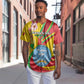 Personalized Afro Mali Baseball Jersey Happy 65th Anniversary Independence - African Pride
