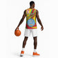 Personalized Afro Mali Basketball Jersey Happy 65th Anniversary Independence - African Pride