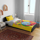 Afro Mali Bedding Set Happy 65th Anniversary Independence - African Pride