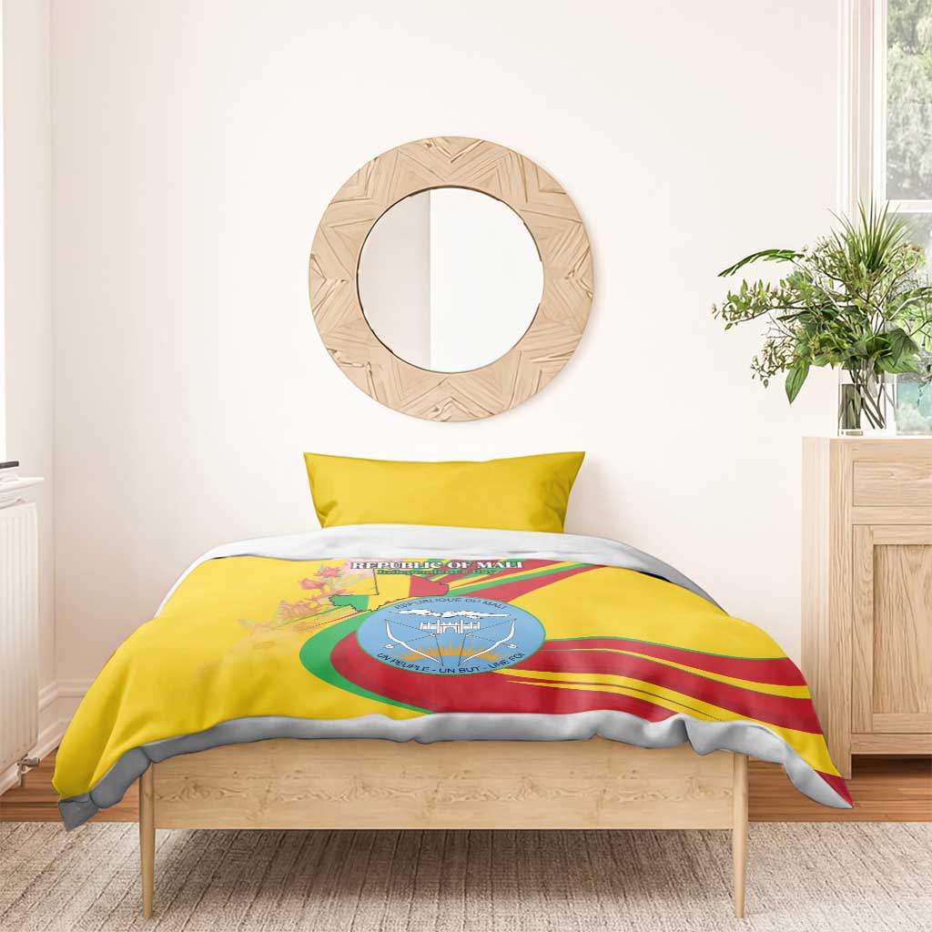 Afro Mali Bedding Set Happy 65th Anniversary Independence - African Pride