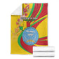 Afro Mali Blanket Happy 65th Anniversary Independence - African Pride
