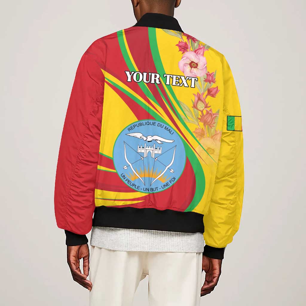 Personalized Afro Mali Bomber Jacket Happy 65th Anniversary Independence - African Pride