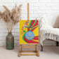 Afro Mali Canvas Wall Art Happy 65th Anniversary Independence - African Pride