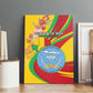 Afro Mali Canvas Wall Art Happy 65th Anniversary Independence - African Pride