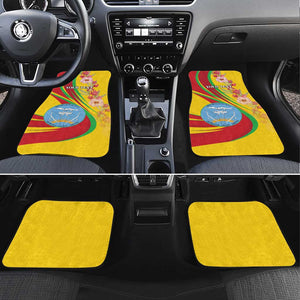 Afro Mali Car Mats Happy 65th Anniversary Independence - African Pride