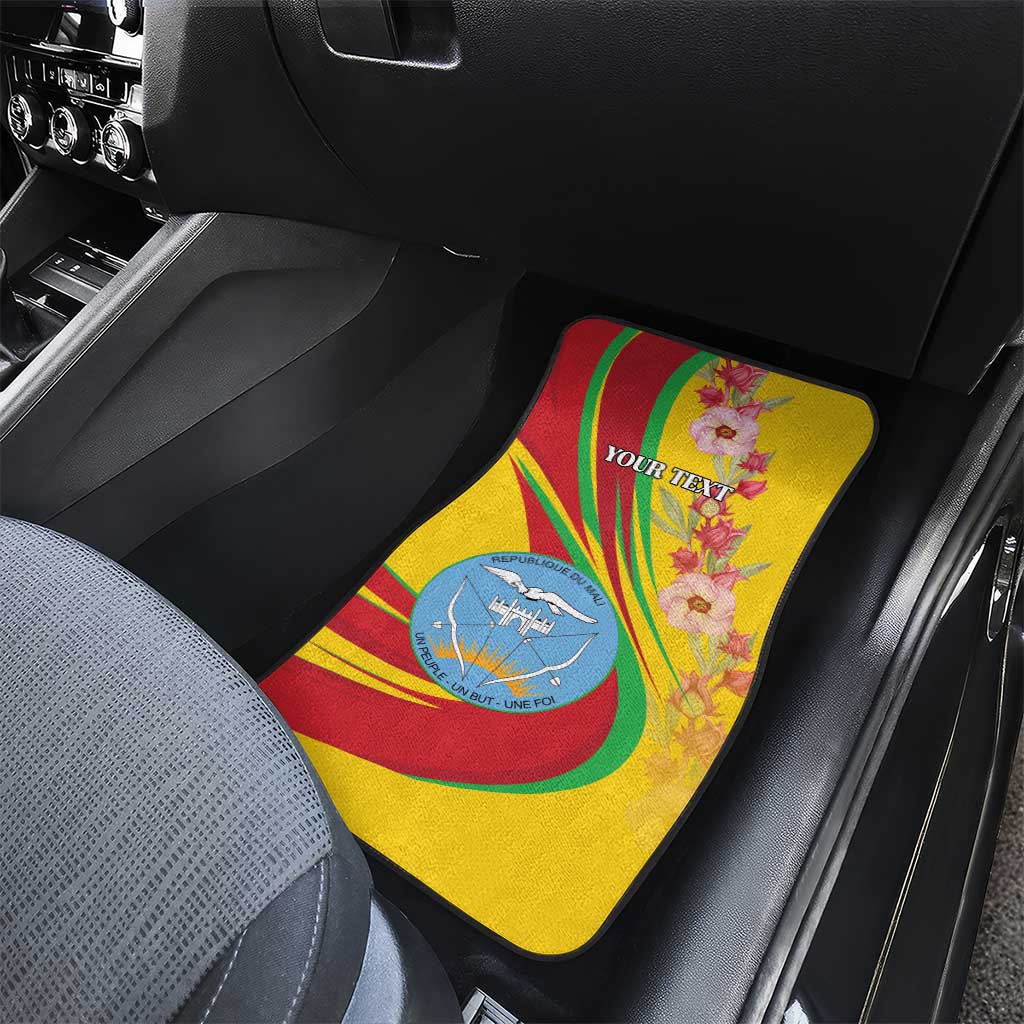 Afro Mali Car Mats Happy 65th Anniversary Independence - African Pride