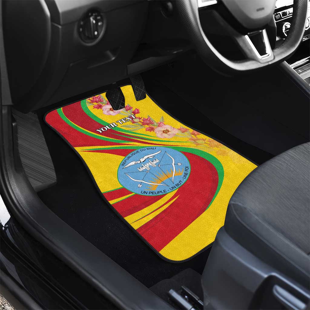 Afro Mali Car Mats Happy 65th Anniversary Independence - African Pride