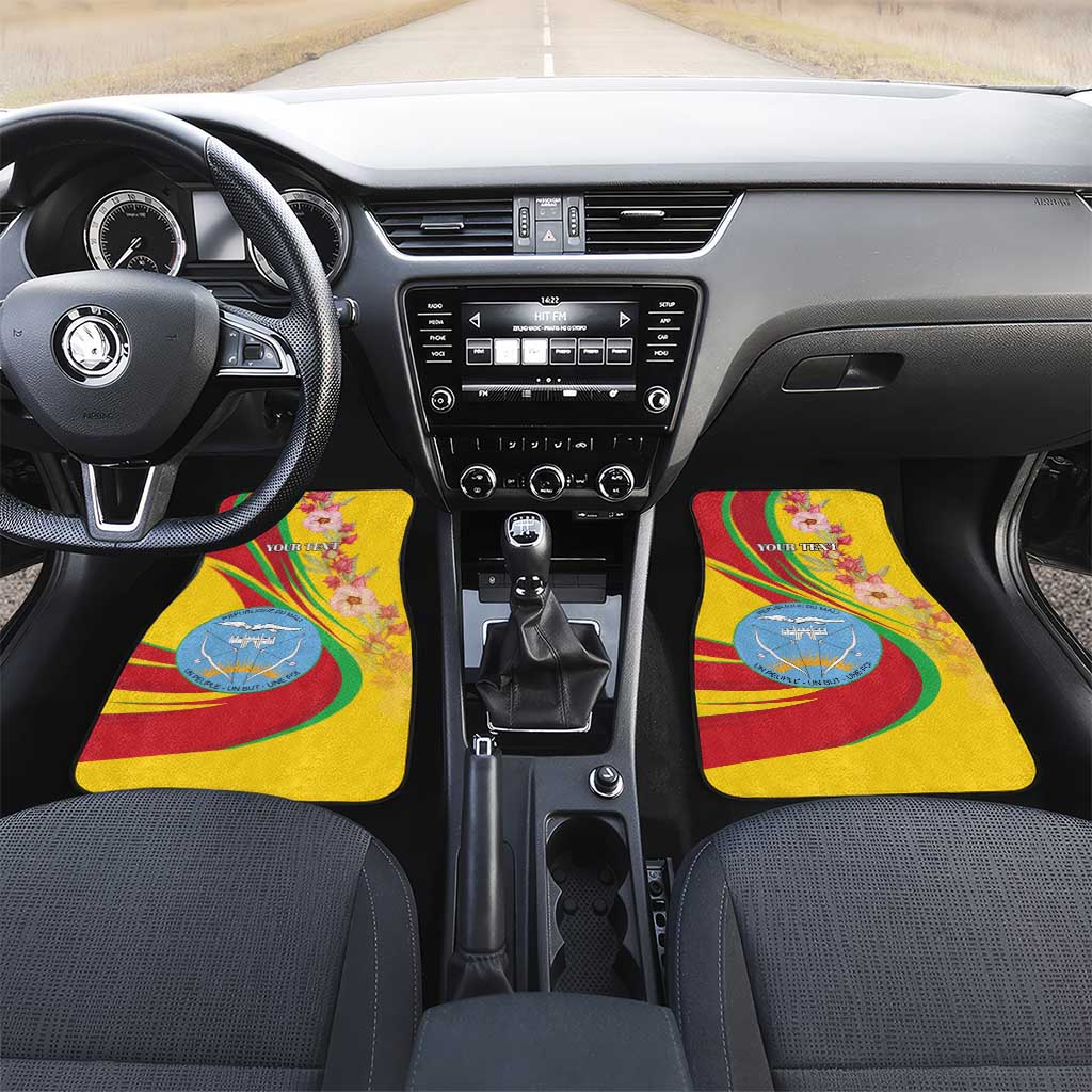 Afro Mali Car Mats Happy 65th Anniversary Independence - African Pride