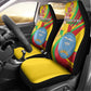 Afro Mali Car Seat Cover Happy 65th Anniversary Independence - African Pride