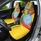 Afro Mali Car Seat Cover Happy 65th Anniversary Independence - African Pride