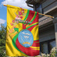 Afro Mali Garden Flag Happy 65th Anniversary Independence - African Pride