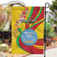 Afro Mali Garden Flag Happy 65th Anniversary Independence - African Pride