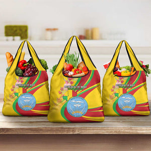 Afro Mali Grocery Bag Happy 65th Anniversary Independence - African Pride