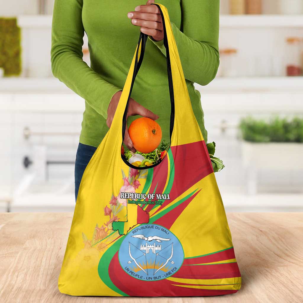 Afro Mali Grocery Bag Happy 65th Anniversary Independence - African Pride