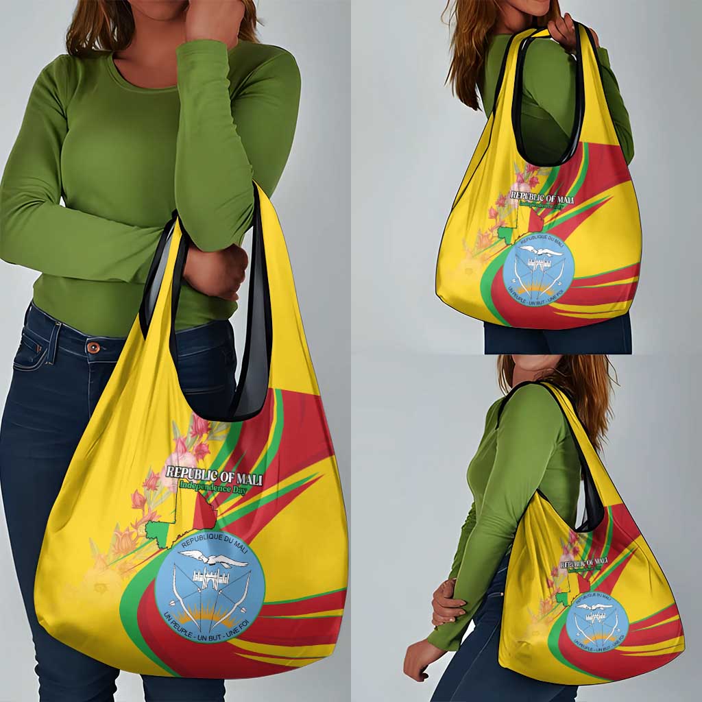 Afro Mali Grocery Bag Happy 65th Anniversary Independence - African Pride