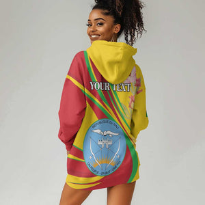 Personalized Afro Mali Hoodie Dress Happy 65th Anniversary Independence - African Pride