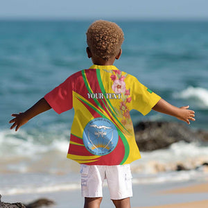 Personalized Afro Mali Kid Hawaiian Shirt Happy 65th Anniversary Independence - African Pride