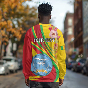 Personalized Afro Mali Long Sleeve Shirt Happy 65th Anniversary Independence - African Pride