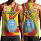 Personalized Afro Mali Men Tank Top Happy 65th Anniversary Independence - African Pride