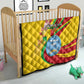 Afro Mali Quilt Happy 65th Anniversary Independence - African Pride