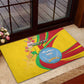 Afro Mali Rubber Doormat Happy 65th Anniversary Independence - African Pride