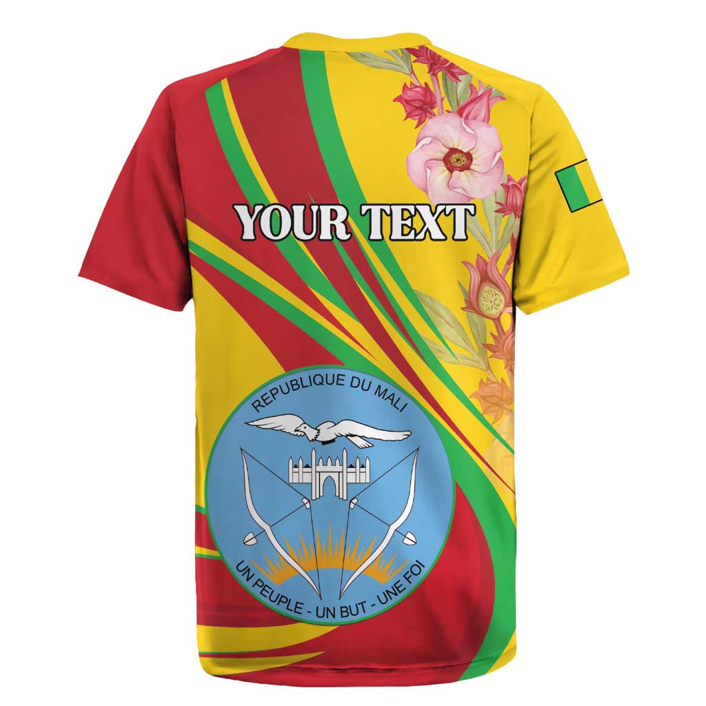 Personalized Afro Mali Rugby Jersey Happy 65th Anniversary Independence - African Pride