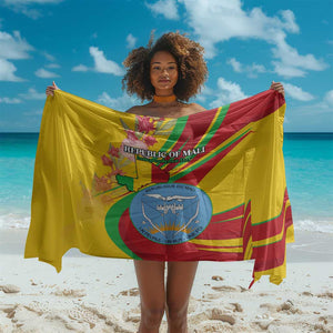 Afro Mali Sarong Happy 65th Anniversary Independence - African Pride