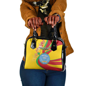 Afro Mali Shoulder Handbag Happy 65th Anniversary Independence - African Pride