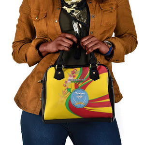 Afro Mali Shoulder Handbag Happy 65th Anniversary Independence - African Pride