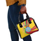 Afro Mali Shoulder Handbag Happy 65th Anniversary Independence - African Pride