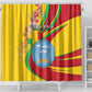 Afro Mali Shower Curtain Happy 65th Anniversary Independence - African Pride