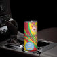 Personalized Afro Mali Skinny Tumbler Happy 65th Anniversary Independence - African Pride