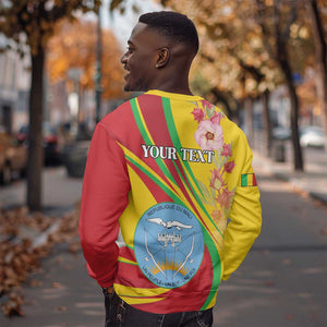 Personalized Afro Mali Sweatshirt Happy 65th Anniversary Independence - African Pride