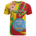 Personalized Afro Mali T shirt Happy 65th Anniversary Independence - African Pride
