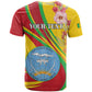 Personalized Afro Mali T shirt Happy 65th Anniversary Independence - African Pride