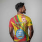 Personalized Afro Mali T shirt Happy 65th Anniversary Independence - African Pride