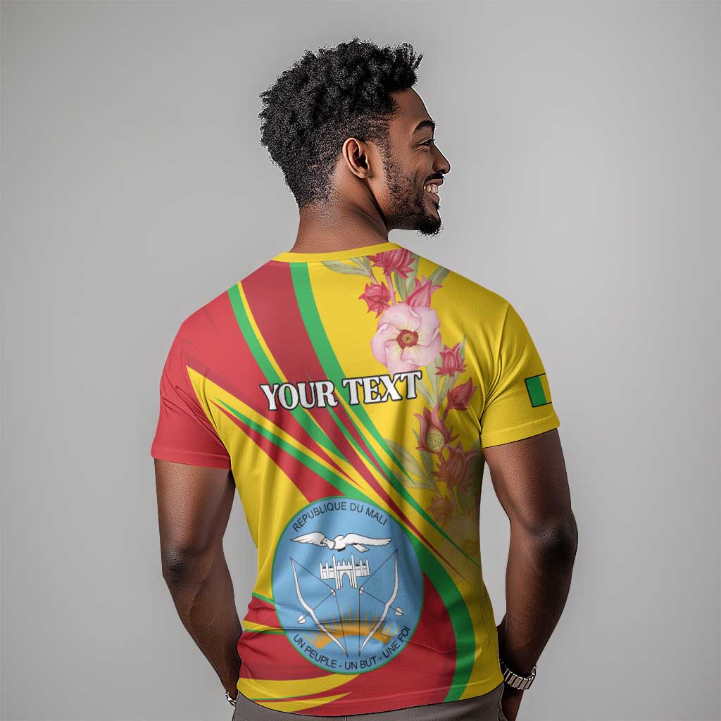 Personalized Afro Mali T shirt Happy 65th Anniversary Independence - African Pride