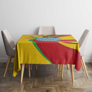 Afro Mali Tablecloth Happy 65th Anniversary Independence - African Pride
