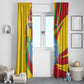 Afro Mali Window Curtain Happy 65th Anniversary Independence - African Pride