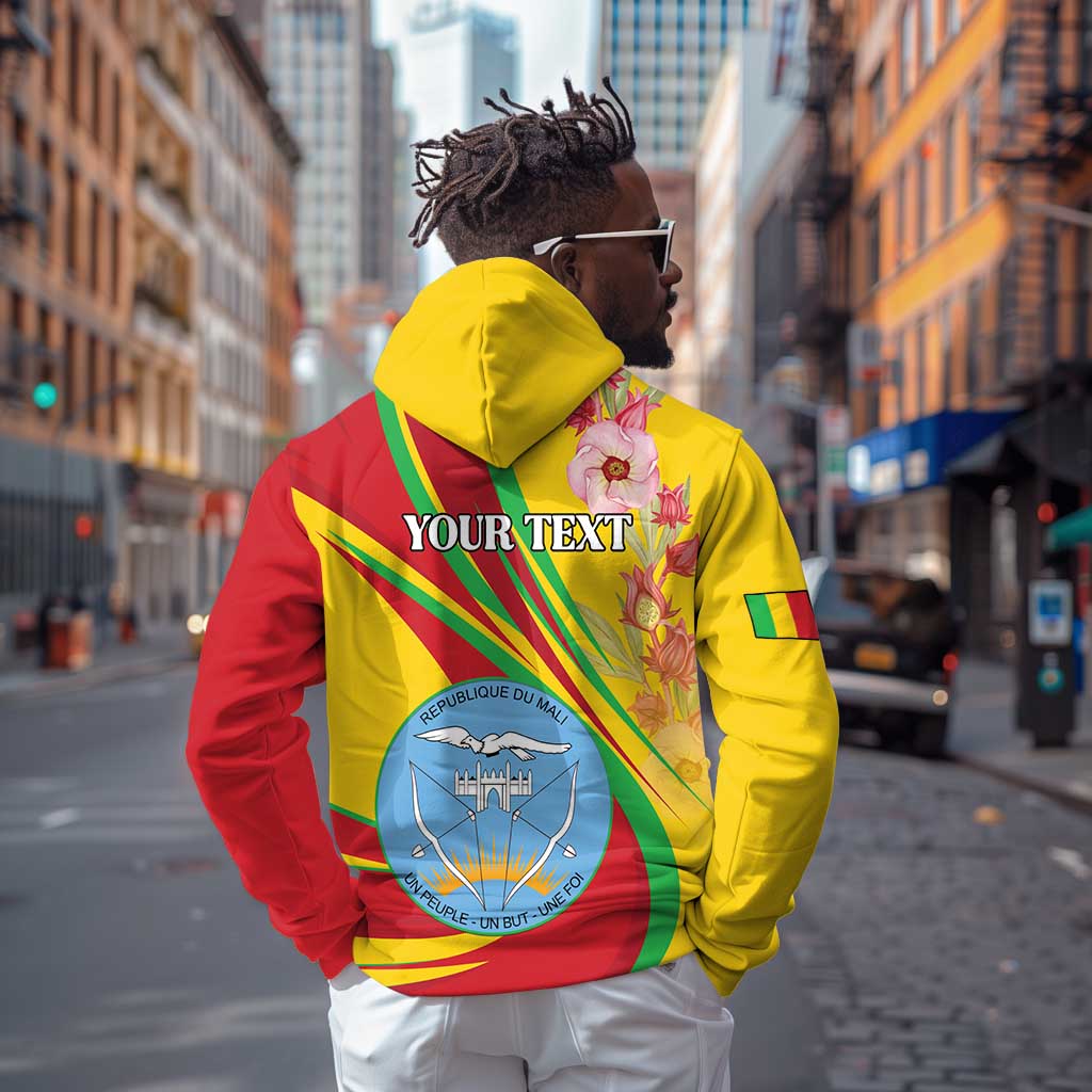 Personalized Afro Mali Zip Hoodie Happy 65th Anniversary Independence - African Pride