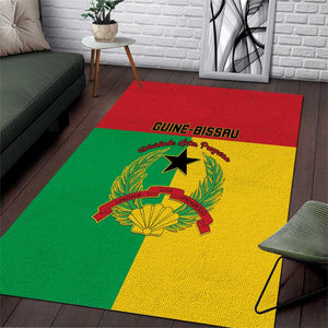 Guinea-Bissau Area Rug Basic Flag Style - African Pride
