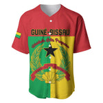 Personalized Guinea-Bissau Baseball Jersey Basic Flag Style - African Pride