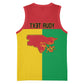 Personalized Guinea-Bissau Basketball Jersey Basic Flag Style - African Pride