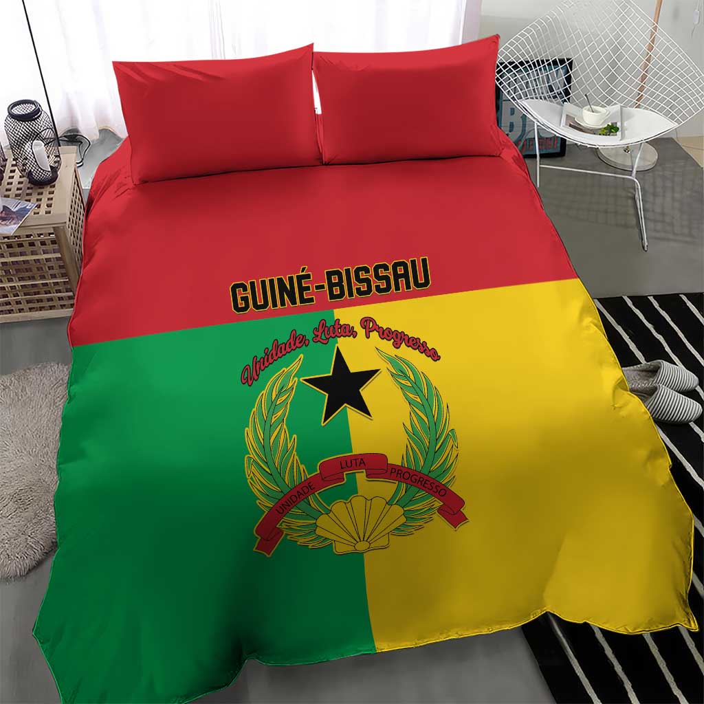 Guinea-Bissau Bedding Set Basic Flag Style - African Pride